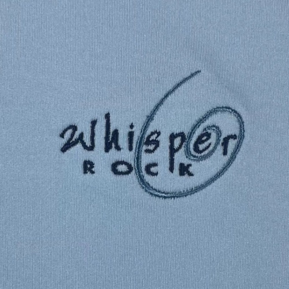 Peter Millar Summer Comfort Polo Shirt Mens Large Whisper Rock Light‎ Blue - Picture 5 of 8